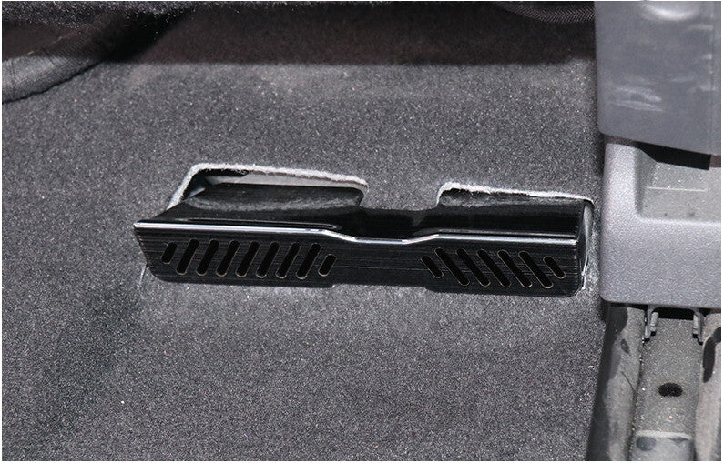 for Seat LR Air Outlet Dust Vent Trim Fit for Nissan Altima 2019-22 Black Titanium
