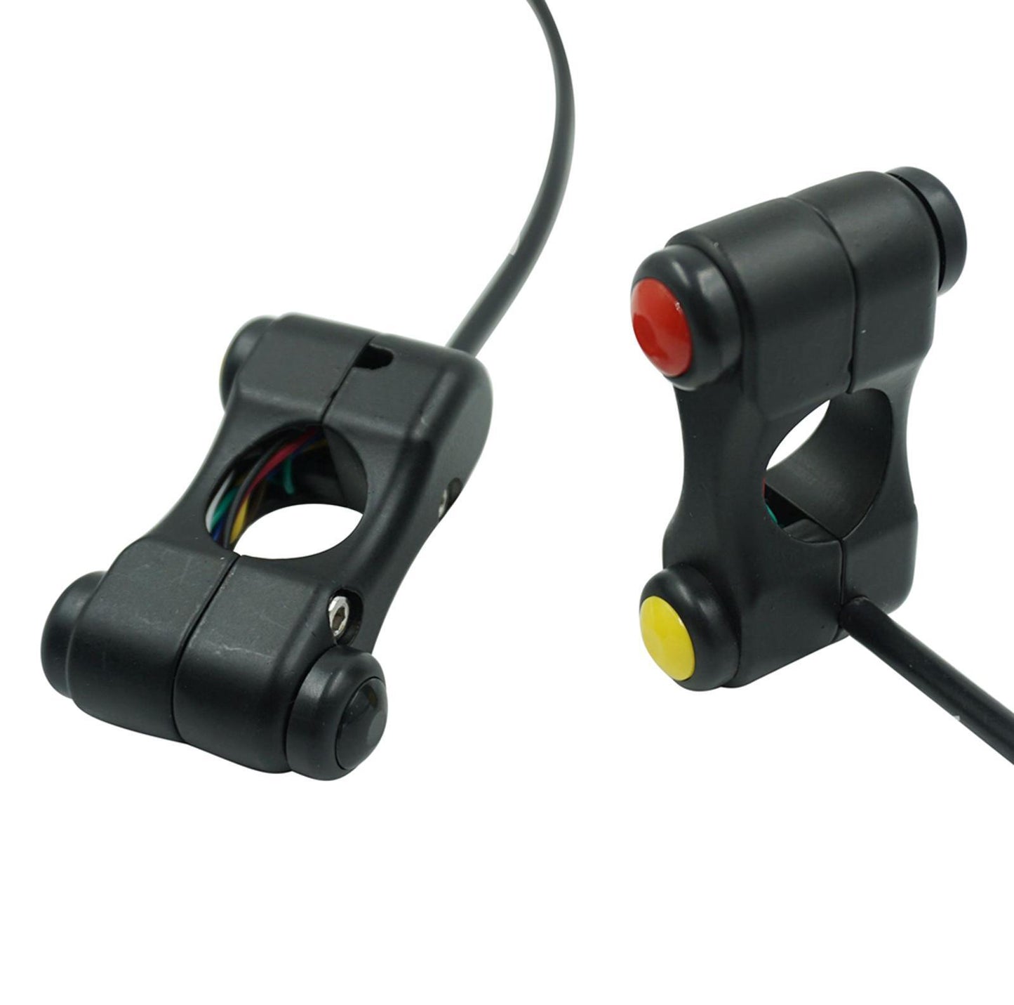 Universal Motorcycle Headlight Horn Set 2V 7/8 3-Buttons Handlebar Switch