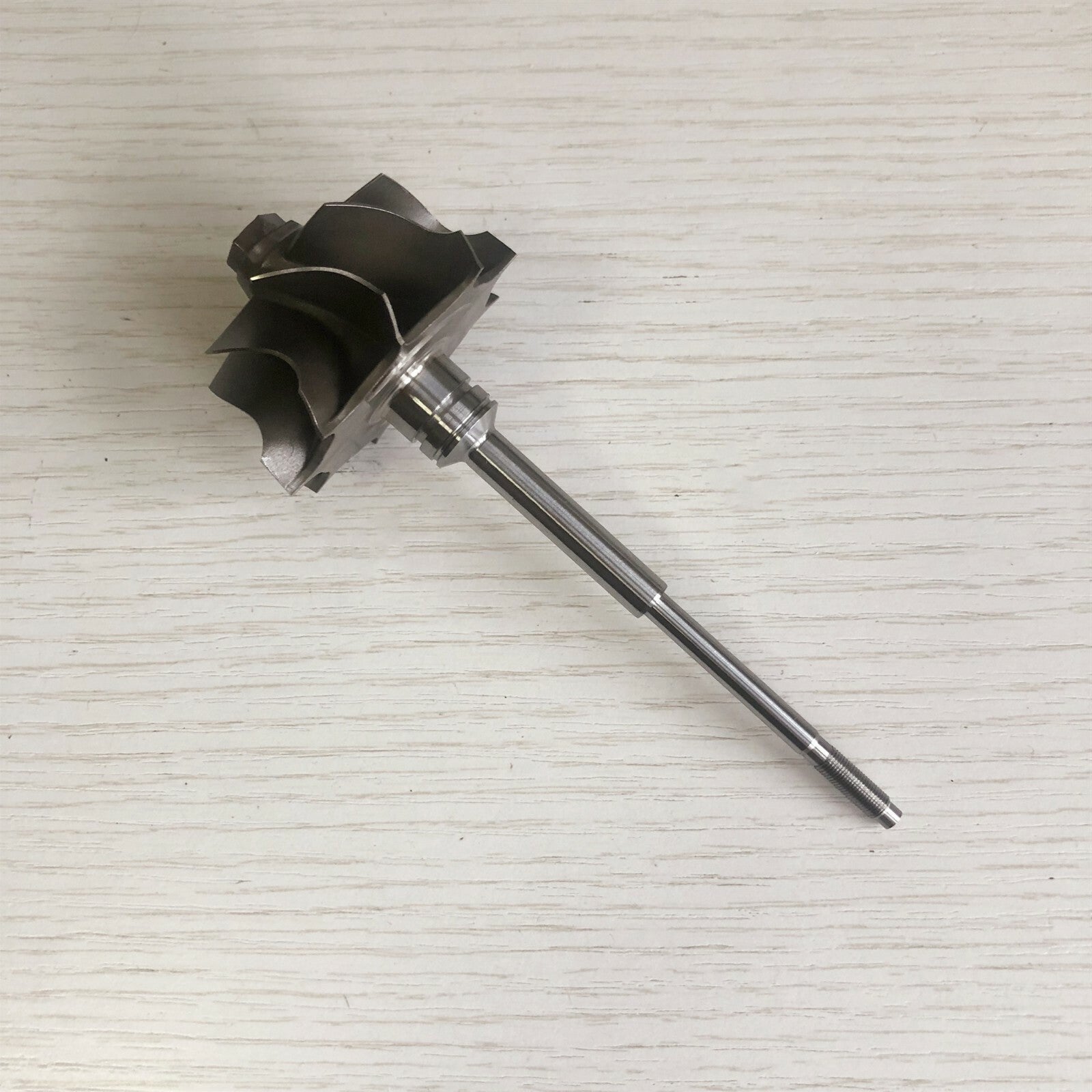 K04 42/50mm 9-blade turbine axle/turbine shaft 6.5mm tip height