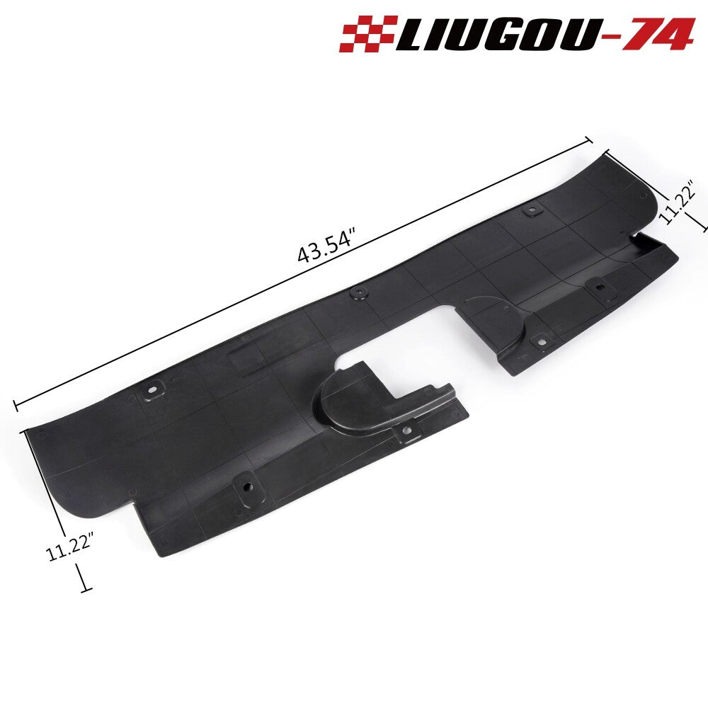 Suitable for 2003-2007 for Chevrolet Silverado for GMC for Sierra radiator upper air baffle cover.