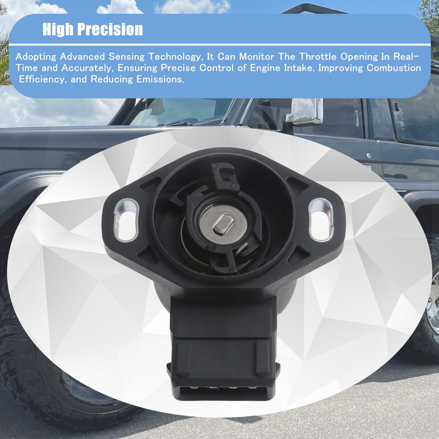 New Throttle Position Sensor for 1989-1992 for Toyota for Land Cruiser Cressida Supra