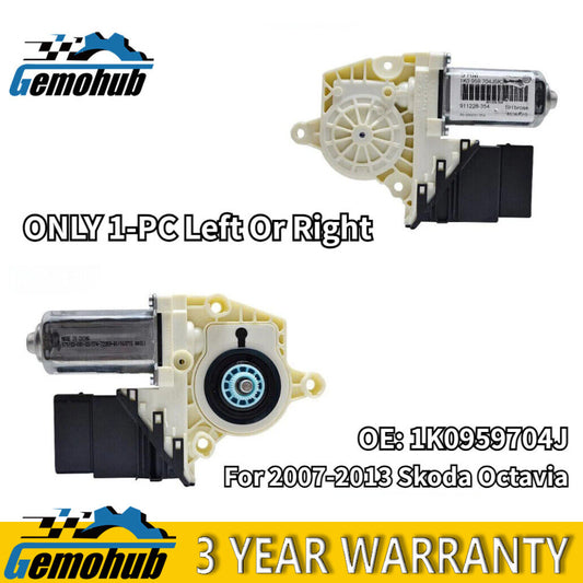 Front Left Electric Window Lifter Regulator Motor For 2007-2013 for Skoda Octavia