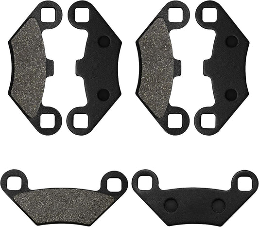 Front and Rear Brake Pads for POLARIS Forest Tracker 570 2015 /Sportsman 800 EFI