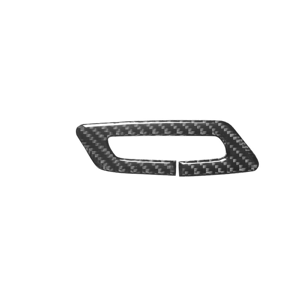 Carbon Fiber Interior Memory for Seat Control Cover Trim for Chevy Camaro 2016-2018