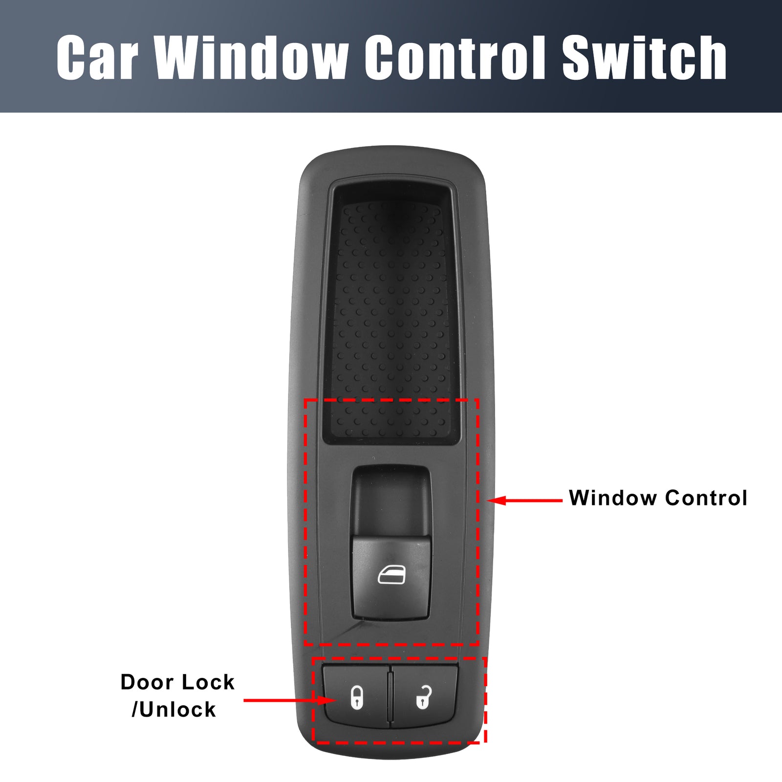68271204AA Front Left Power Window Switch Kit for Dodge Dart (1 item)