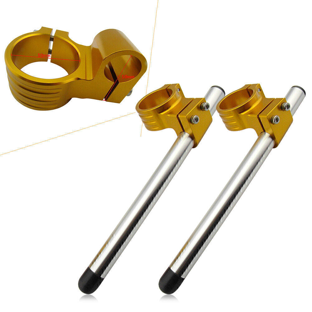 Lenker mit 50mm Gabelrohr Klemme f¨¹r for Suzuki GSXR600 750 93-11 GSXR1000 2001-11