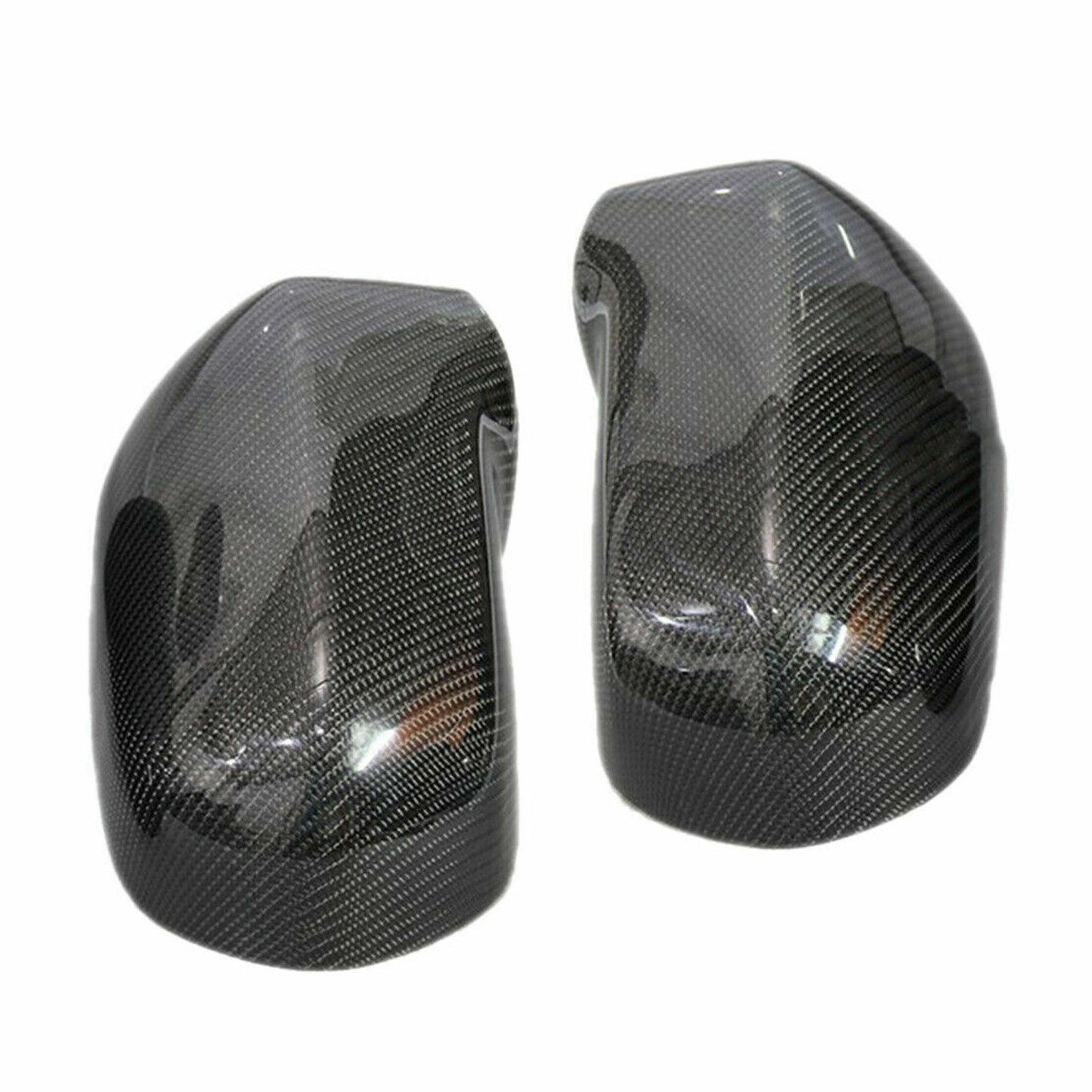 Fit for Honda for CIVIC 2007-2011 Carbon Fiber Side Rearview Mirror Cover Trim AT