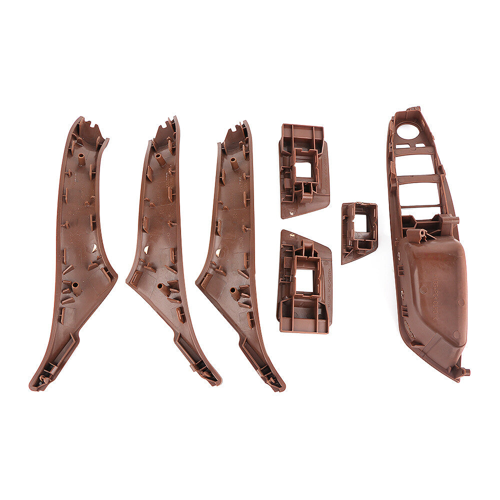 7x Car Interior Door Panel Handle and Armrest Kit, Interior Window Switch LHD for BMW F18