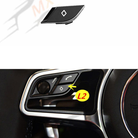 for Porsche for Cayenne Macan Multi-function Steering Wheel Button Cover- NO.L2