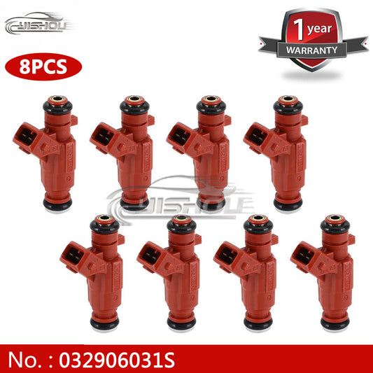 8 fuel injectors 0280157111 032906031S for Volkswagen for Golf Voyage 1.0L 8V 07-14