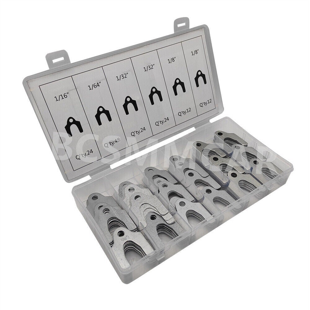144X Auto Car Body Fender Alignment Shim Assortment 1/64 1/32 1/16 1/8