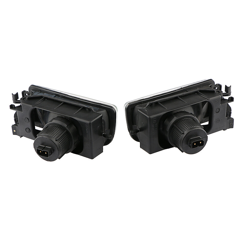 Front bumper fog light with bulbs for BMW E36 1992 - 98, transparent lens housing