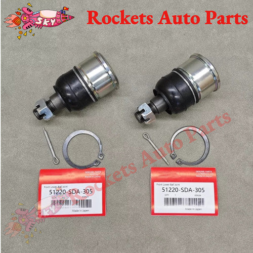 NEW 2X Front Lower Arm Ball Joint For 2003-2008 for Honda Accord for Acura TL TSX