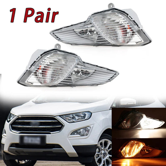 Applicable to 2018-2022 for Ford EcoSport bumper fog lights and parking signal lights: Left + Right