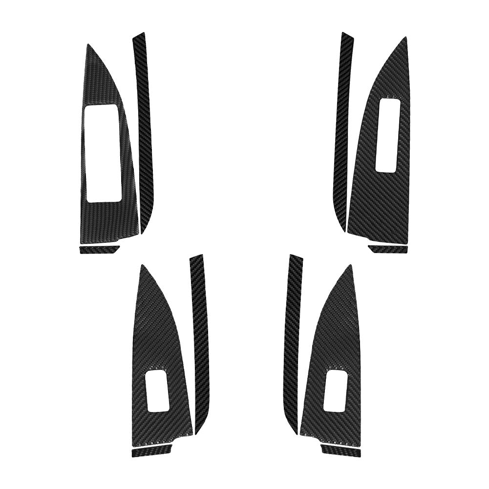 Carbon Fiber Door Window Lift Console Cover for Subaru Legacy Outback 2010-2014