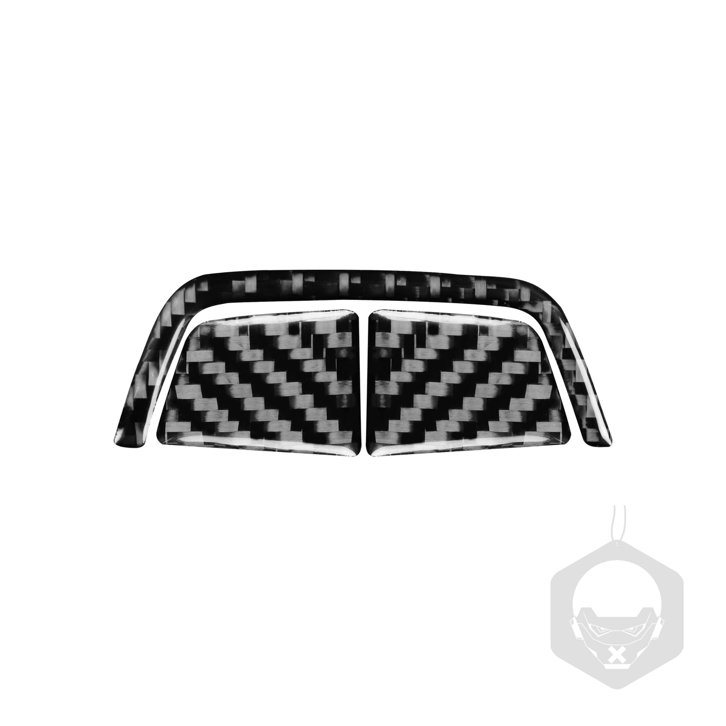 Carbon Fiber Central Console Accent Cover Trim For 2004-2010 for BMW 6Series E63 E64
