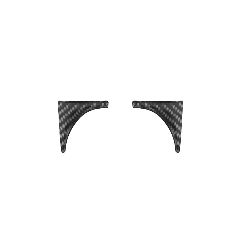 4Pcs Carbon Fiber Door Cup Holder Frame Cover Trim for Ford Ranger 2019-2022