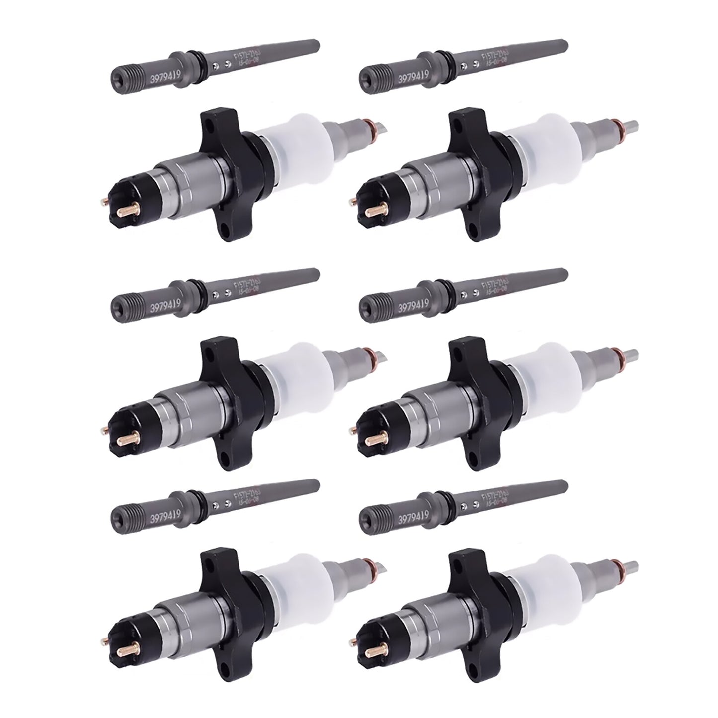 6 Fuel Injectors Accessories for Dodge Pick-up for Ram Trucks 5.9L Diesel Engine