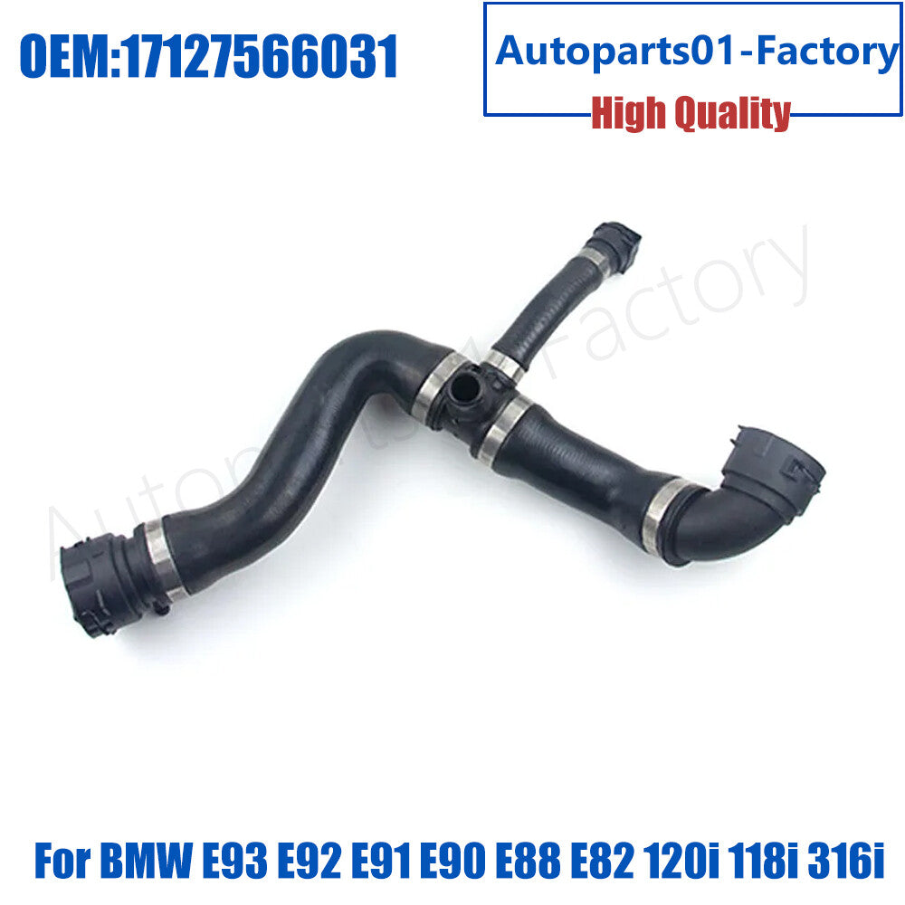 17127566031 Engine Cooler Hose for BMW E93 E92 E91 E90 E88 E82 120i 118i 316i