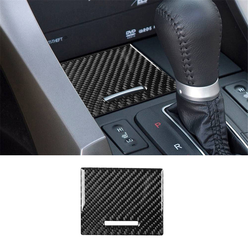 Carbon Fiber Interior Center Storage Cover Trim for Acura TSX 2009-2014