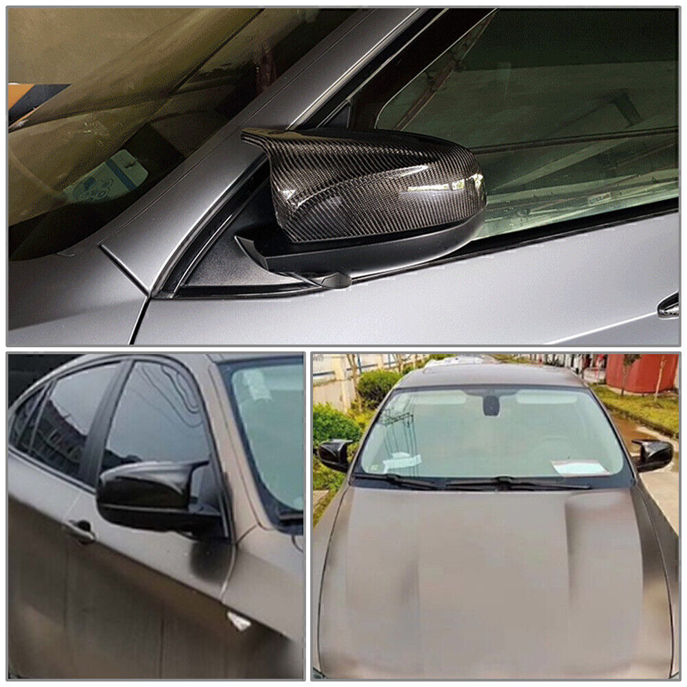Pair Rear view Mirror Cover for BMW X5 X6 E70 E71 2007-2013 2012 2011 2010