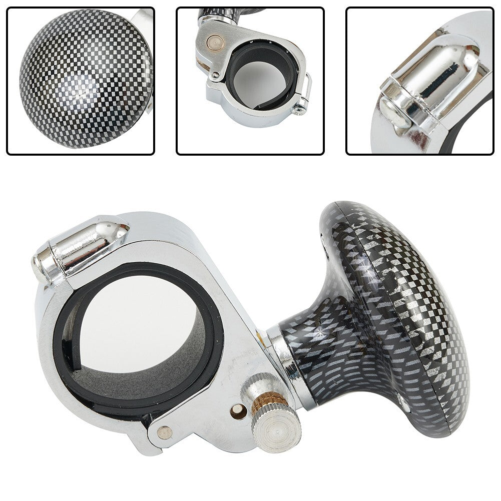 Ball Wheel Steering Auxiliary 1pc Spinner Booster Truck Suicide Handle Knob Car