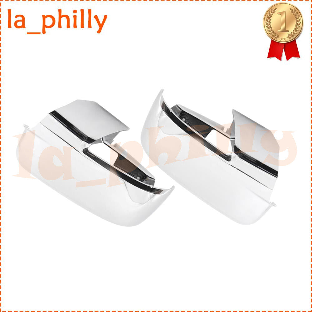 2 Side Wing Mirror Cover Cap Chrome for 2013-2018 for Ram 1500 2500 3500 4500 5500