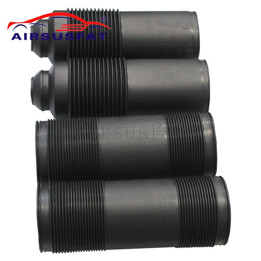 4-pack front and rear dust cover boots with ABC hydraulic shock absorbers for Mercedes R230