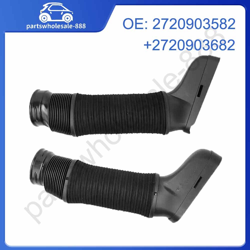Right  Left Air Intake Hose for Mercedes-Benz W204 W212 2720903582 2720903682