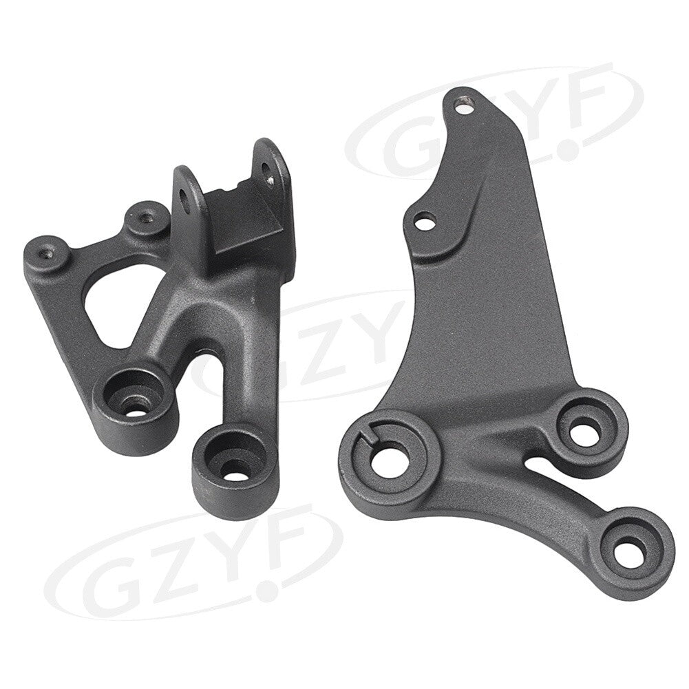 Front Rider Foot Pegs Footrest Bracket for Suzuki GSXR600 GSXR750 2006 - 2010 wa