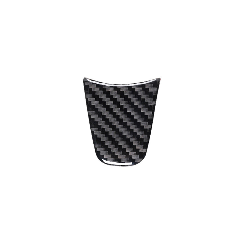 Carbon Fiber Interior Steering Wheel Chin Cover Trim for Chrysler 200 2015-2017