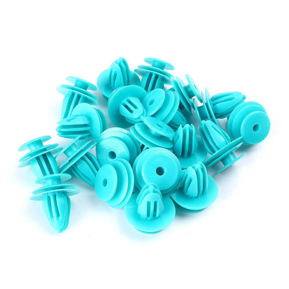 299x Car Automotive Body Retainer Push Pin Fastener Panel Clip 18 Sizes ABS