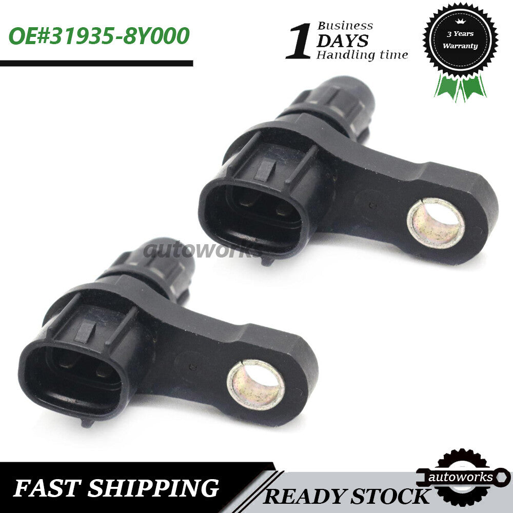 2X for Nissan Maxima Quest Altima 3.5 04-09 Trans Input Speed Sensor 31935-8Y000