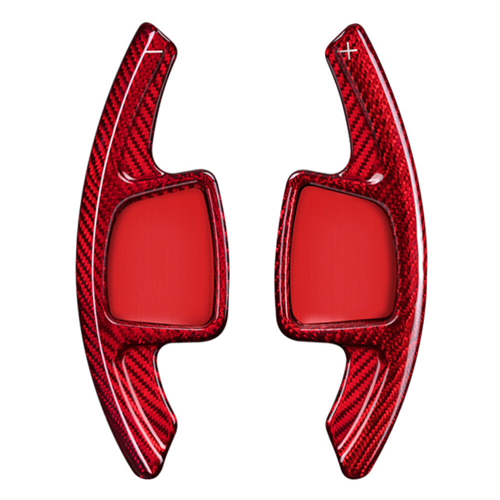 Steering Wheel Shift Paddle Shifter Extension for Audi A3 for A4 for A5 for A6 A7 S4 S5 Red