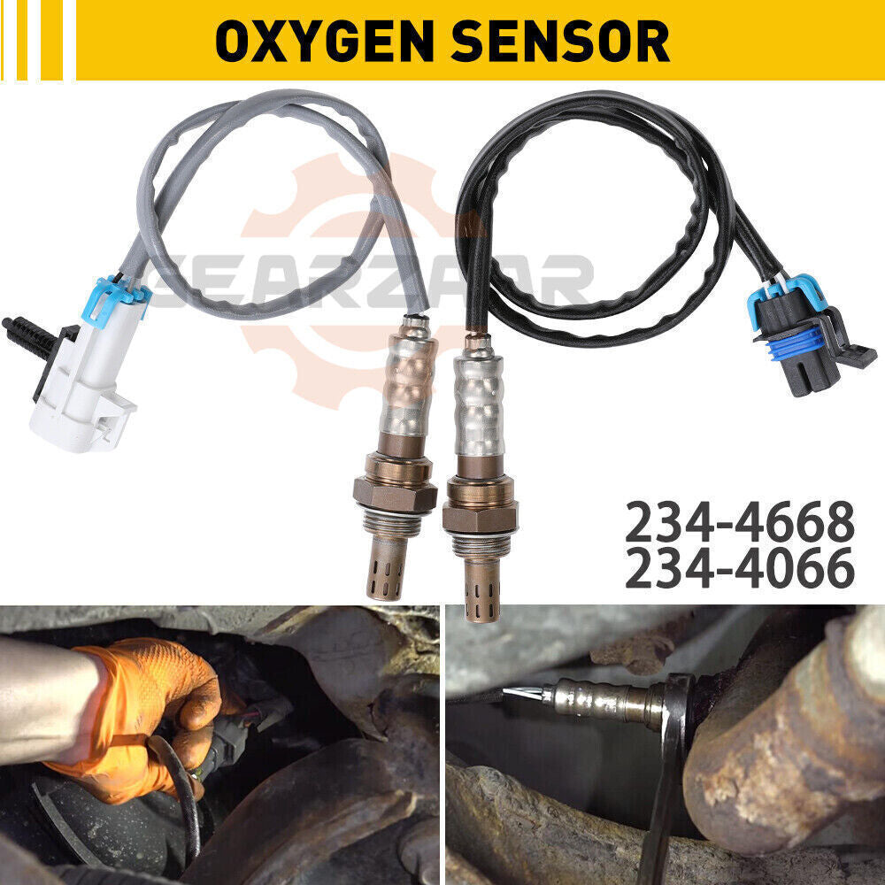 2Pcs Oxygen Sensor O2 Upstream +Downstream Set For 2006-2011 for Chevrolet HHR 2.2L