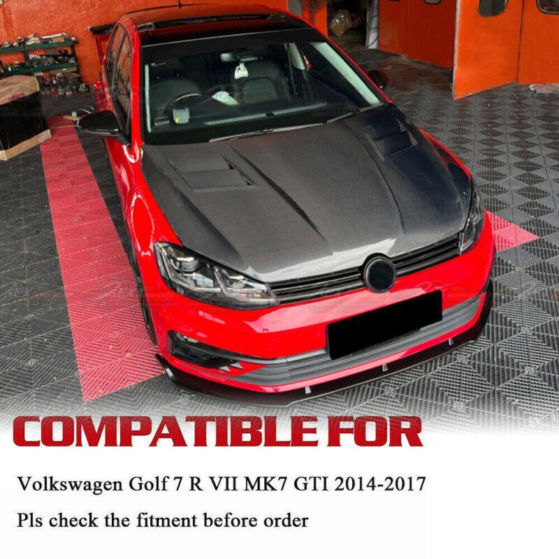 Carbon fiber engine cover suitable for Volkswagen for Golf 7 MK7 GTI R 2014-17