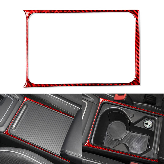 Center Water Cup Holder Frame Trim FIT for Volkswagen for Golf 8 MK8 2021-2023