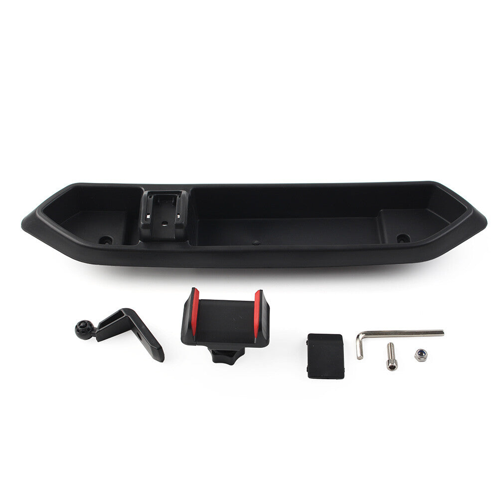 Dash Tray Mount Phone Holder With Storage Box Fit for Jeep for Wrangler JL 2018-2023