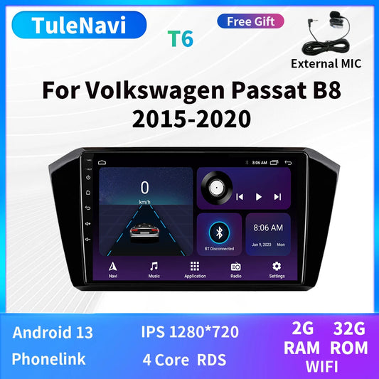 Screen for VW for Volkswagen for Passat B8 Car Auto Radio Multimedia Player Carplay GPS