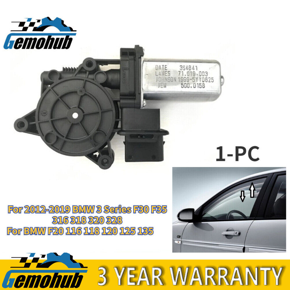 Front Left for BMW 3 Series F30 F35 318 320 328 Window Lifter Regulator Motor