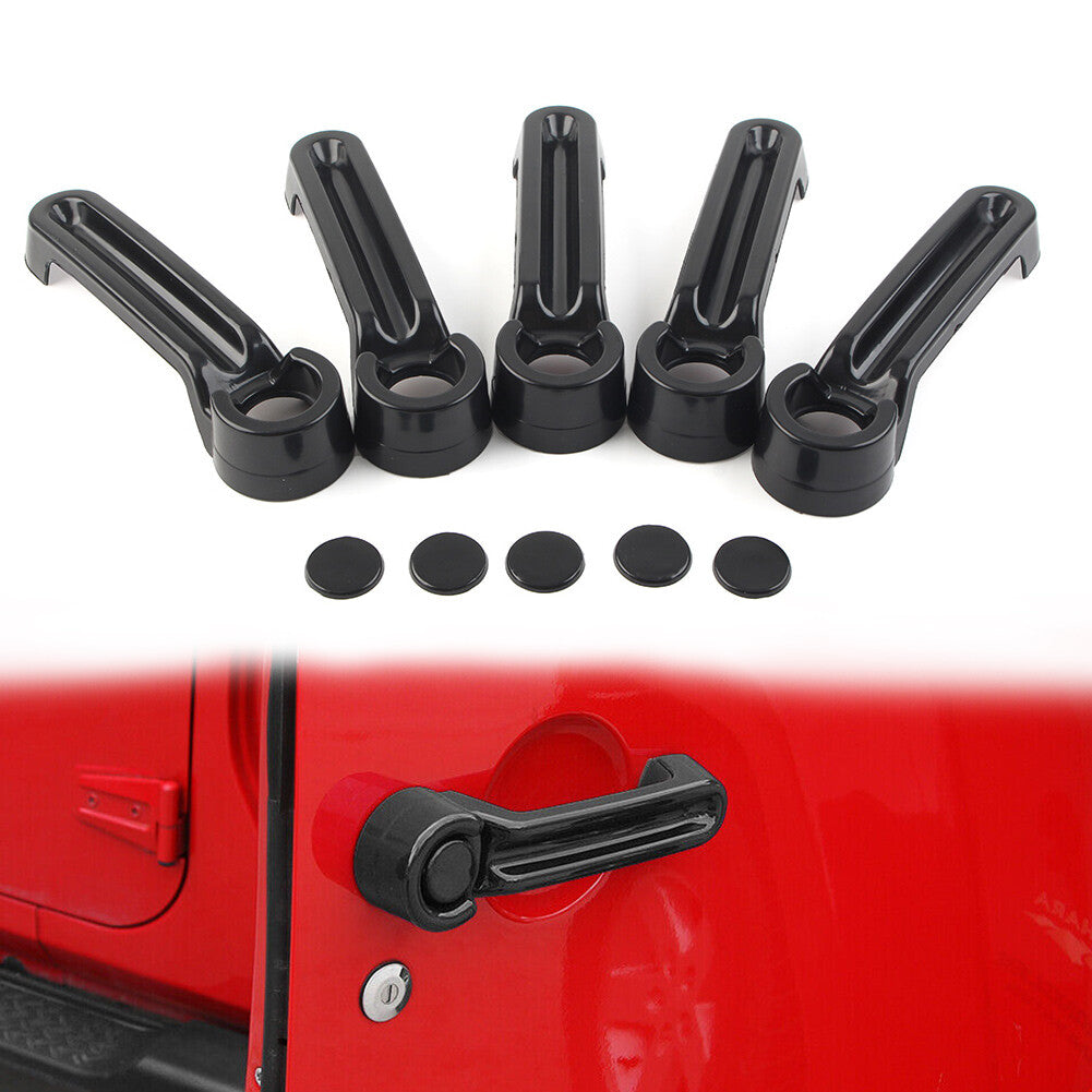 for Jeep for Wrangler JK 4 Door 2007-2017 Exterior Door Handle Tailgate Cover Trim