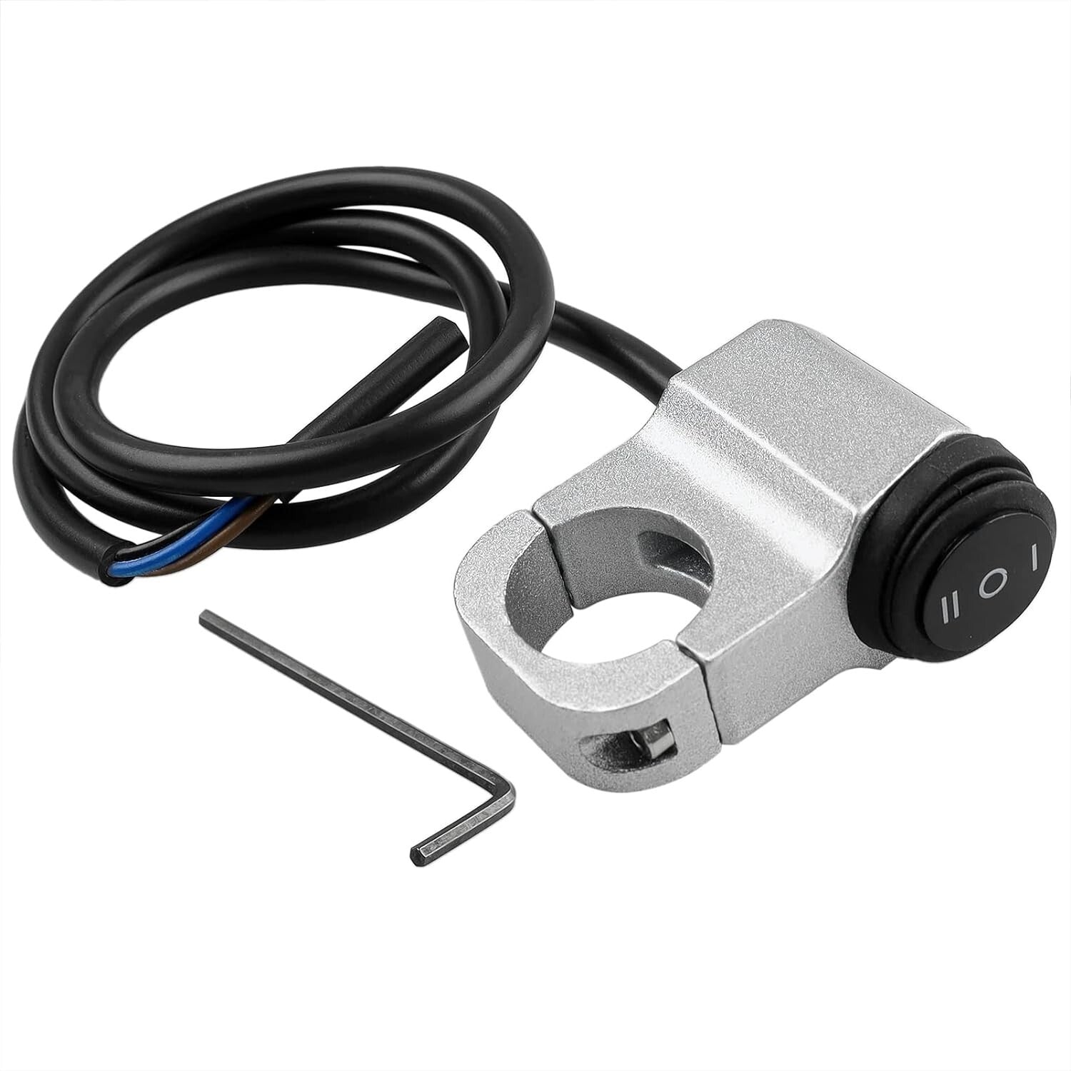 12V Waterproof Motorcycle ATV Handlebar Headlight Switch,7/8 22-23mm Handlebar