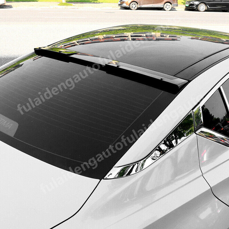 Gloss Black Rear Window Roof Lip Spoiler Visor for Nissan Teana Altima 2019-2023