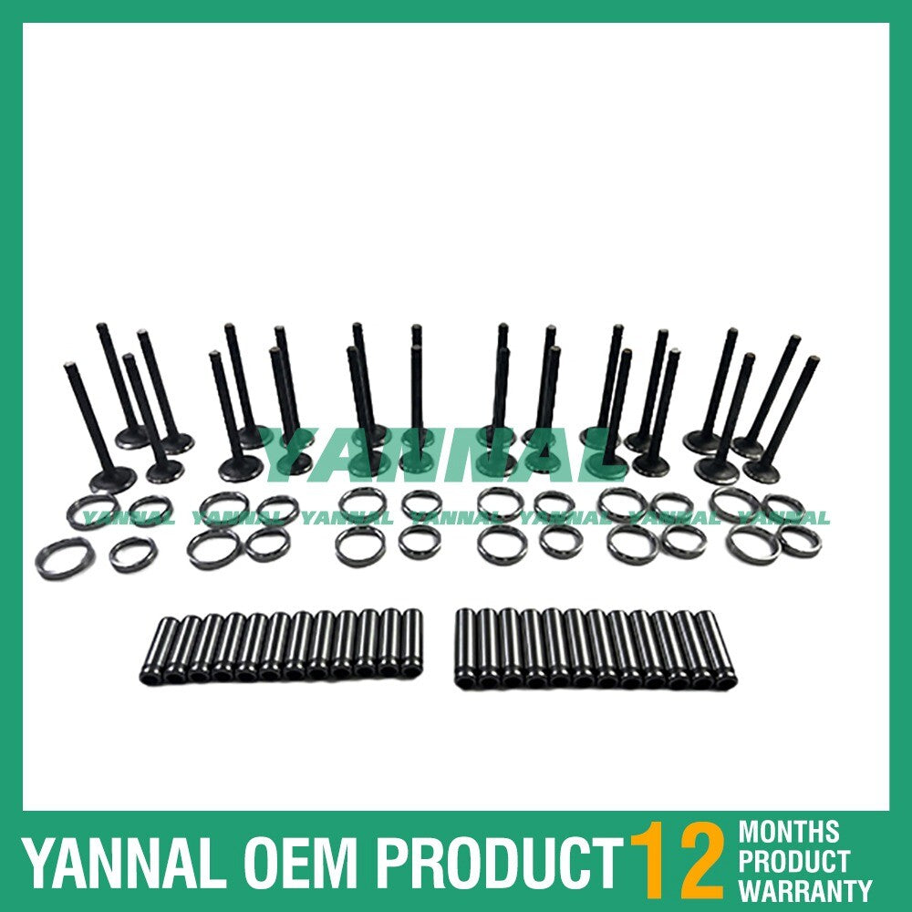 C12 Intake and Exhaust Valve Guide Kit for Caterpillar Excavators