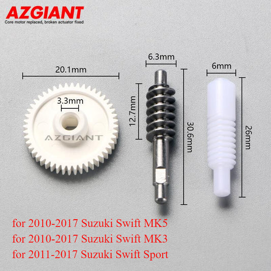 Repair kit for wing side mirror folding motor gears suitable for Suzuki for Swift MK5/MK3/Sport