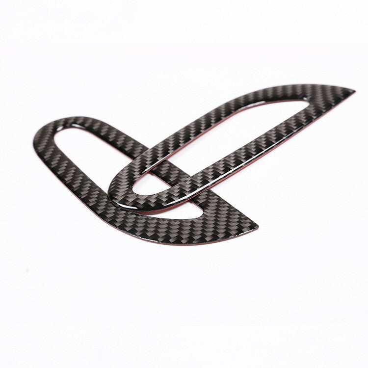 Carbon fiber side fender and headlight cover decorative protective cover suitable for BMW 3 Series E90 2005-12