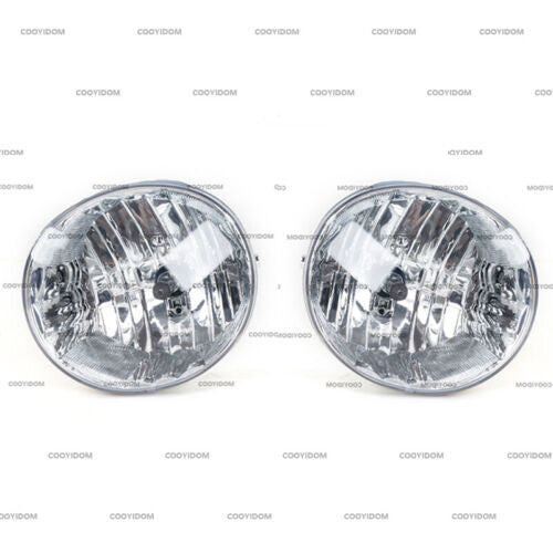 Pair Front Fog Lamps Bumper Driving Lights With Bulbs for Toyota RAV4 2004-2005