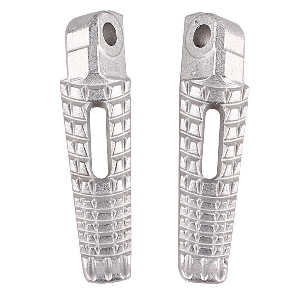 for Suzuki GSXR1000 2005-2014 Silver 2x Rear Foot Pegs Footrests Footpegs Kit