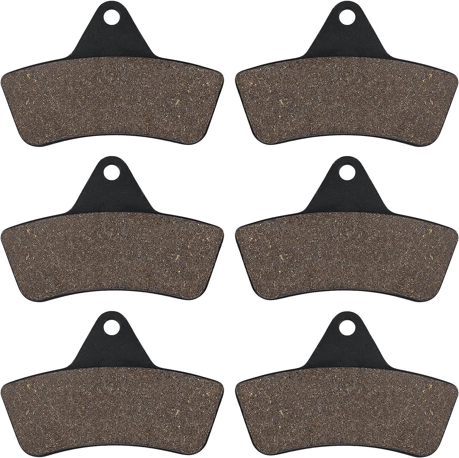 Front and Rear Brake Pads for Arctic Cat 400 500 250 300 2X4 4X4 1998 1999 2000