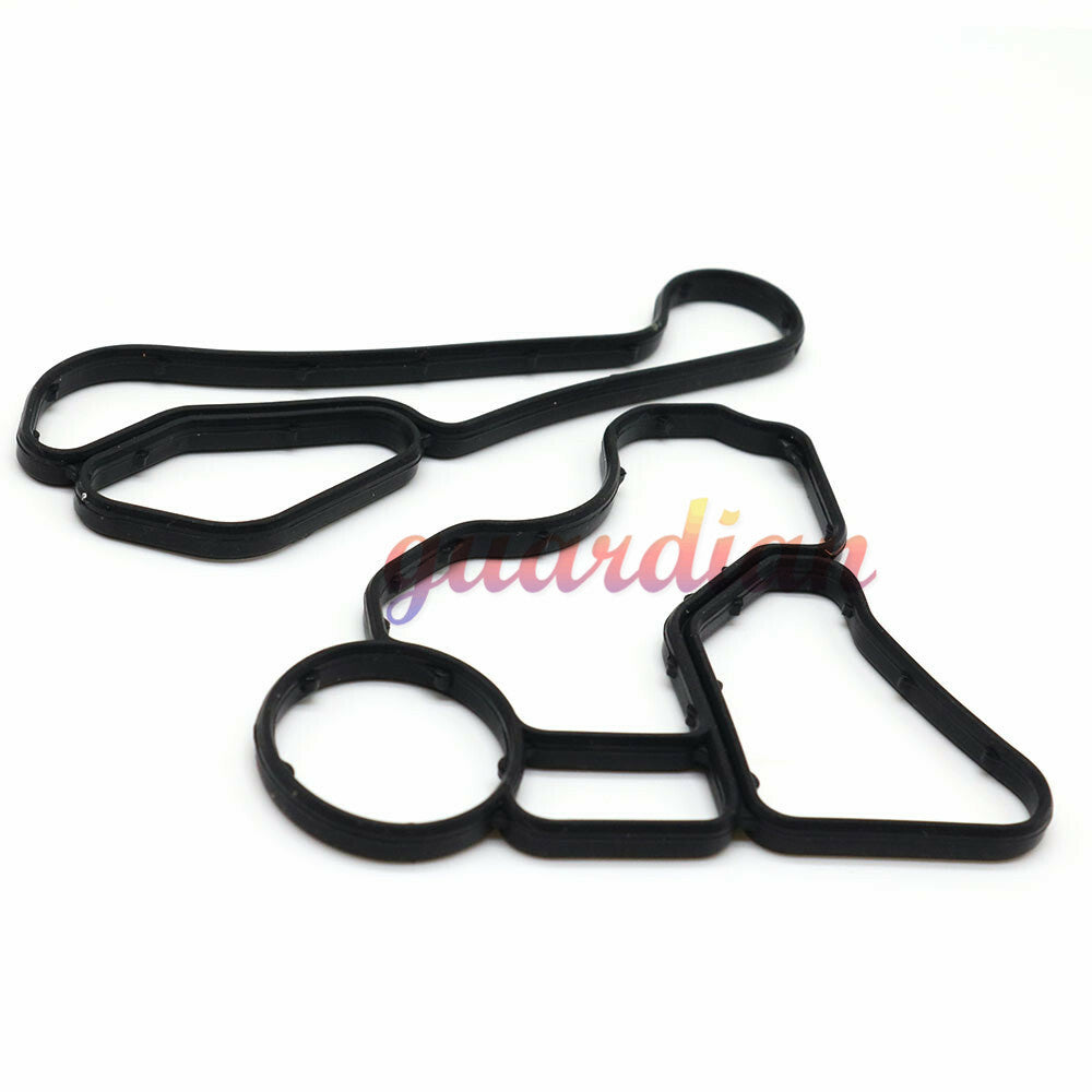 Oil Filter Housing Gasket  Cooler Seal Set 11428637820 11428637821 for BMW